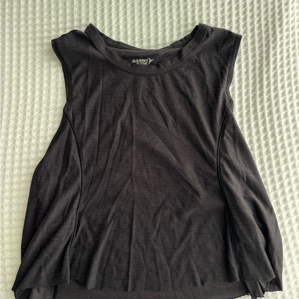 Old Navy Women's Black Sleeveless Top